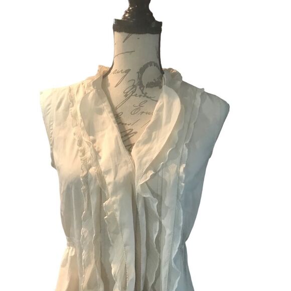 Converse One Star Ruffled Blouse Women's Small - Picture 7 of 11